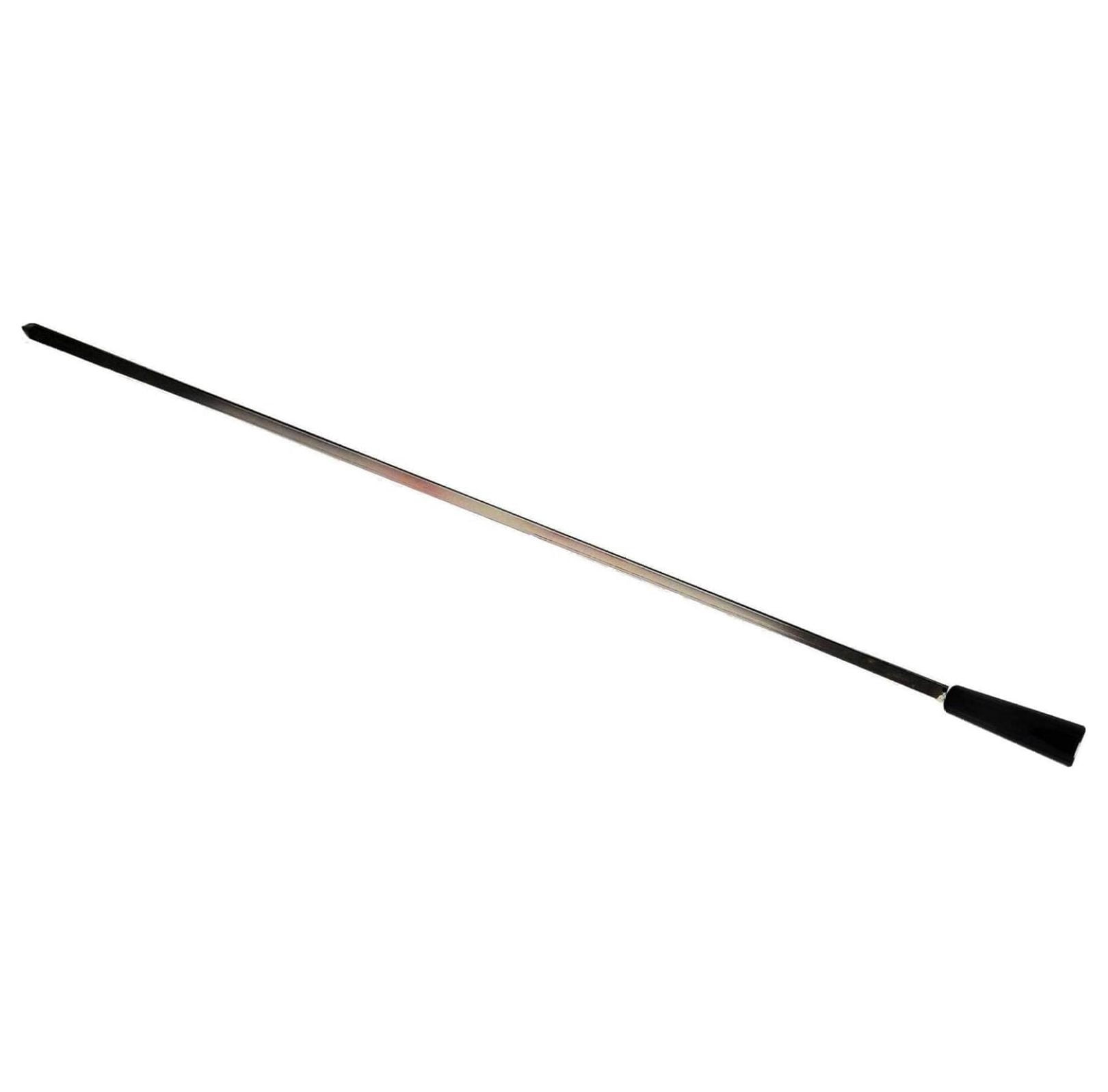 Spit Rods Vertical OneGrill 5/16 Inch Square Rotisserie Spit Rods (19 inch W/Handle ...