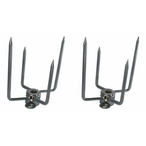 Spit Rods Vertical Rotisserie Spit Rods for Patio Grills