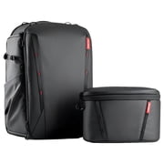 PGYTECH OneMo 2 25L Backpack with Shoulder Bag, Space Black