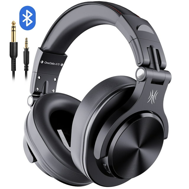 OneOdio Bluetooth OverEar Headphones with Mic Wireless & Corded DualMode Headphones for Drum