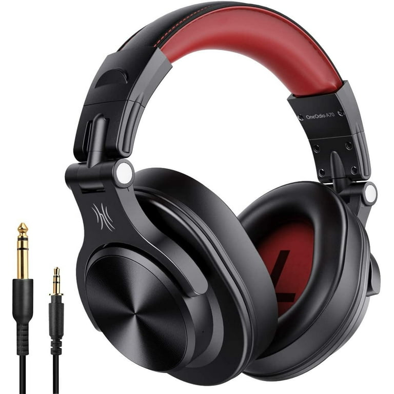 OneOdio A70 Bluetooth Over-Ear Headphones | Wireless & Wired, 72H