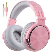 OneOdio OneOdio Wired Over-Ear Headphones with Mic-50mm Driver Delivering HIFI Sound for PC Laptop Phones-Pink
