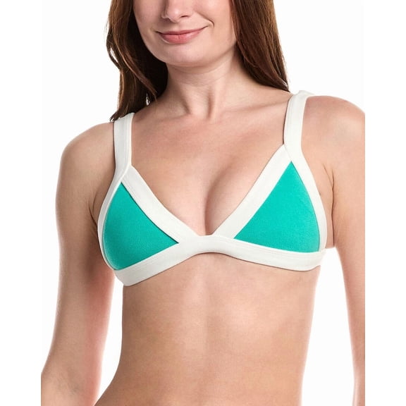 OneOne Swimwear womens  Kameron Top, l, Green