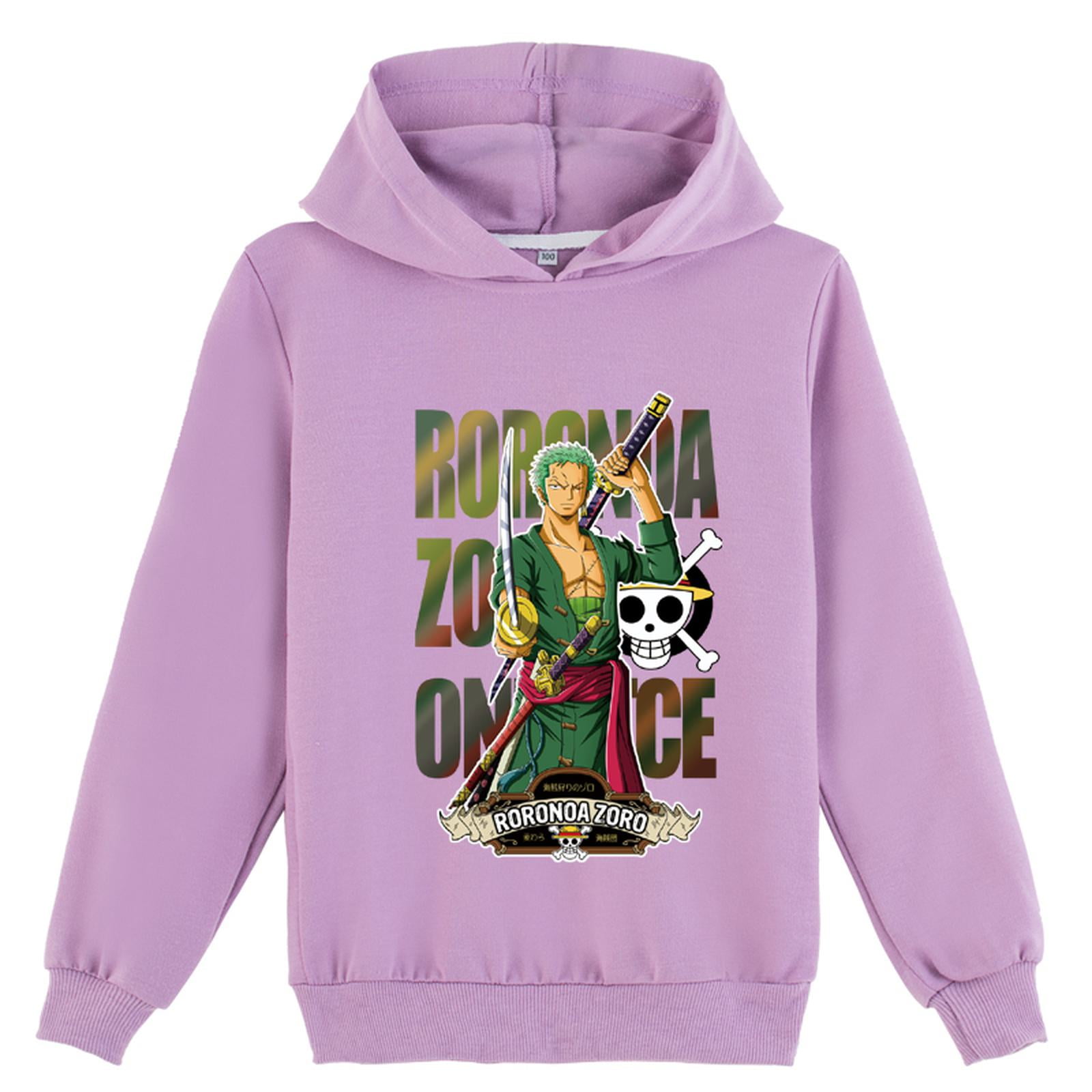 OnePiece Cartoon One Piece Hoodie for Kids Adventure Awaits with