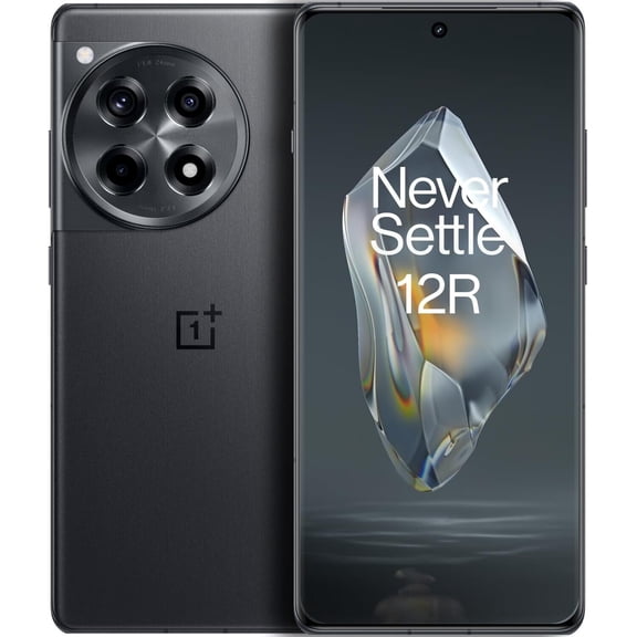 OnePlus 12R 256GB Smartphone (Unlocked), Iron Gray