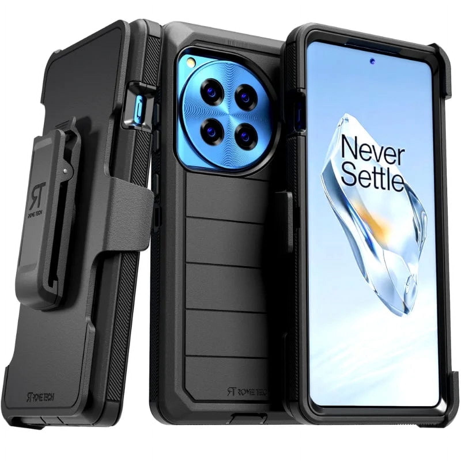 OnePlus 12R (2024) Defender Series, Protective Cover, Rotating Clip ...
