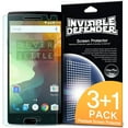 thumbnail image 1 of OnePlus 2 Screen Protector - Invisible Defender [4 Pack/MAX HD CLEAR QUALITY] Perfect Touch Precision High Definition (HD) Clear Film, 1 of 7