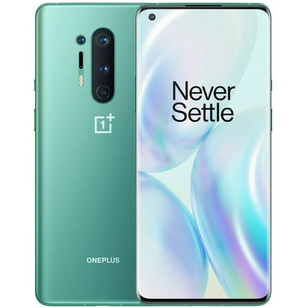 OnePlus 8 Pro iN2020 256GB 12GB RAM (GSM Only) International Version - No Warranty (Glacial Green)