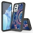 thumbnail image 1 of OnePlus 9 Pro 5G Case, Rosebono Hybrid Graphic Design Pattern Hard Back Pannel Cover Case For OnePlus 9 Pro 5G (Mandala), 1 of 4
