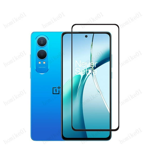 OnePlus Nord CE4 Lite 5G Tempered Glass for OnePlus Nord CE 3 Lite CE4 12 12R 11 11R Ace 3 2 Pro 3V 2V 4G 5G 2 in 1 Screen Protector Tempered Glass with Camera Lens Glass Protector