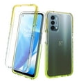 thumbnail image 1 of OnePlus Nord N200 5G Case With Built-in Screen Protector, Rosebono Hybrid Gradient Transparent Soft TPU Clear Skin Cover Case For OnePlus Nord N200 5G (Yellow), 1 of 5