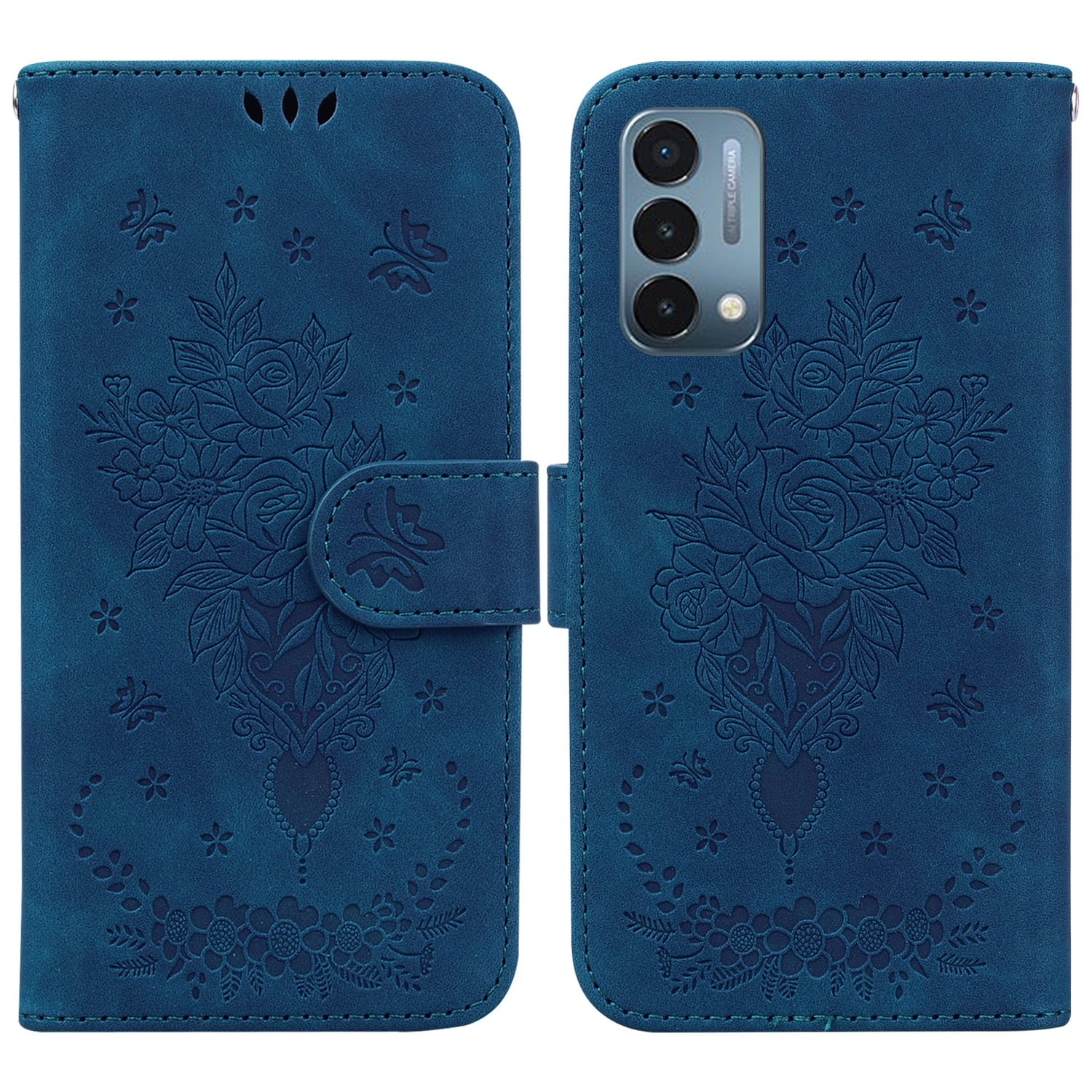 Custodia a Portafoglio in Pelle con RFID per OnePlus Nord 4