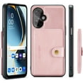 thumbnail image 1 of OnePlus Nord N30 5G 2023 PU Leather Wallet Case, Pink (Cellular Phone Case), 5 Card Slots, Magnetic Back Card Pockets, Shockproof Protective Cover, Detachable, Wireless Charging Compatible, 1 of 14