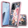 thumbnail image 1 of Rosebono Shock Absorbent Floral Charging Cell Phone Case for OnePlus Nord N300 5G, 1 of 4