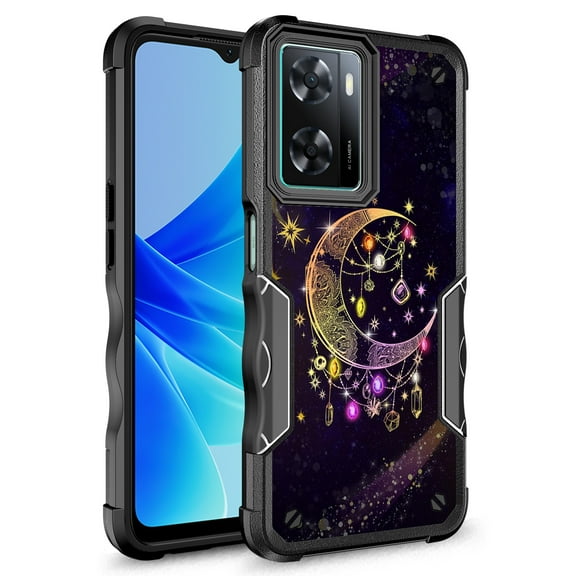 OnePlus Nord N300 5G Case, Rosebono Hybrid Graphic Design Pattern Hard Back Pannel Cover Case For OnePlus Nord N300 5G (Wiccan)