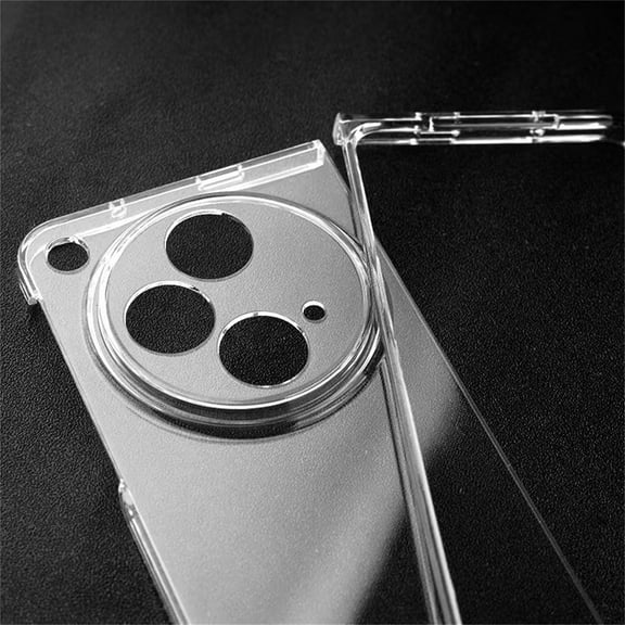 OnePlus Open 7.82 Inch 2023 Case, Allytechgroup Anti-Yellowing Slim Crystal Transparent Full Coverage Rugged Shockproof Protective Clear Back Phone Cover Case for OnePlus Open/Oppo Find N3 - Clear