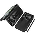 thumbnail image 1 of for OnePlus Open Case with Front Screen Protector Pencil Holder & Stylus Pen, Camera Lens Protective Hinge Protection Shockproof Bumper Phone Case Cover for OnePlus Open - Black, 1 of 7