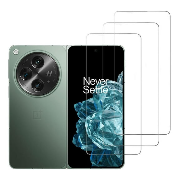 for OnePlus Open Screen Protector, Ultra Clear Military-Grade Tempered Glass - Reinforced Edge Durable Smooth Easy to Install Anti-fingerprint Anti-scratch for OnePlus Open, Clear
