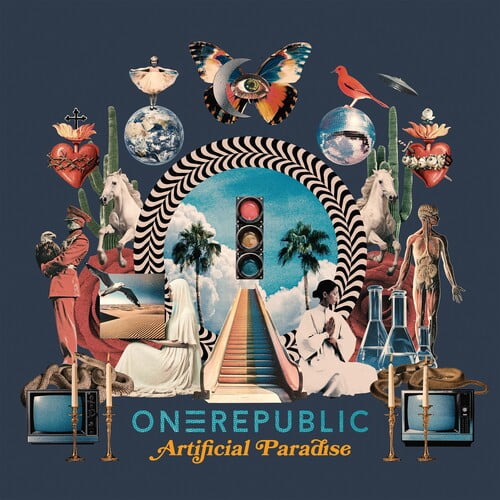 OneRepublic -- Artificial Paradise LP gold/clear