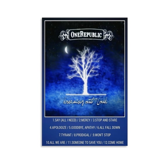 OneRepublic by Dreaming Out Loud Canvas Poster Bedroom Decor Office Decor Gifts Unframe-style