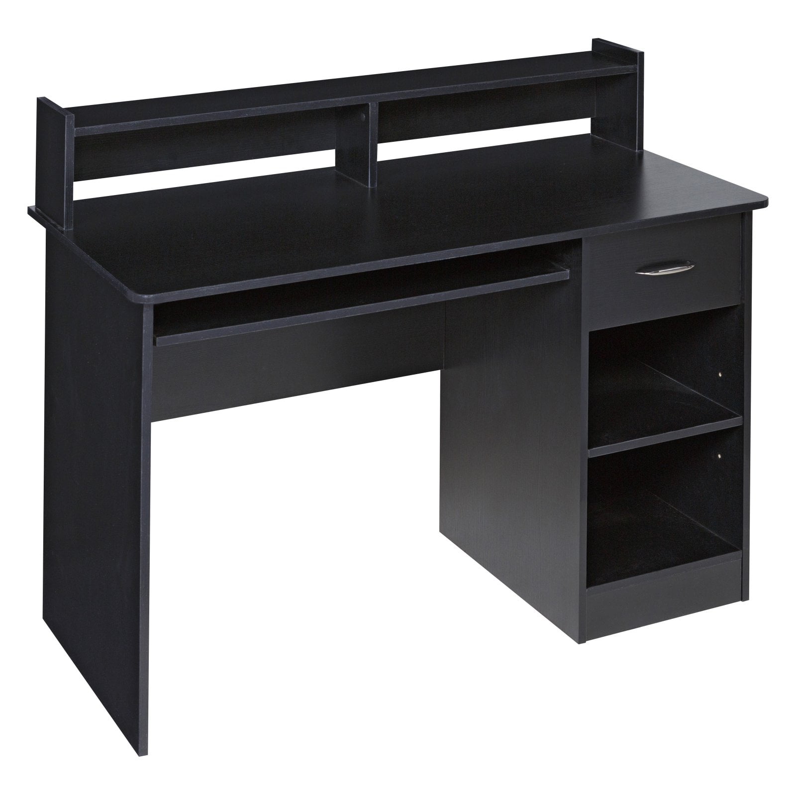 OneSpace Essential Computer Desk Hutch with PullOut Keyboard