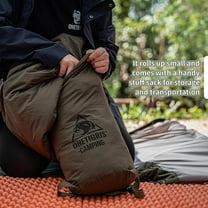 OneTigris Bushcrafter’s Sleeping Bags, Mummy Sleeping Bag for Camping Hiking Backpacking, Survival Gear