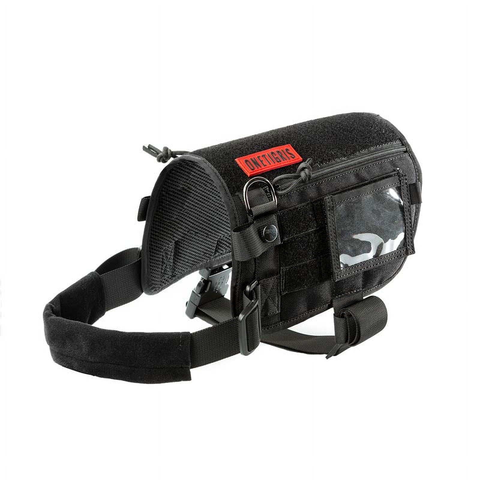 OneTigris Dog Harness,Dog Vest- Removable Neck Strap Compatible