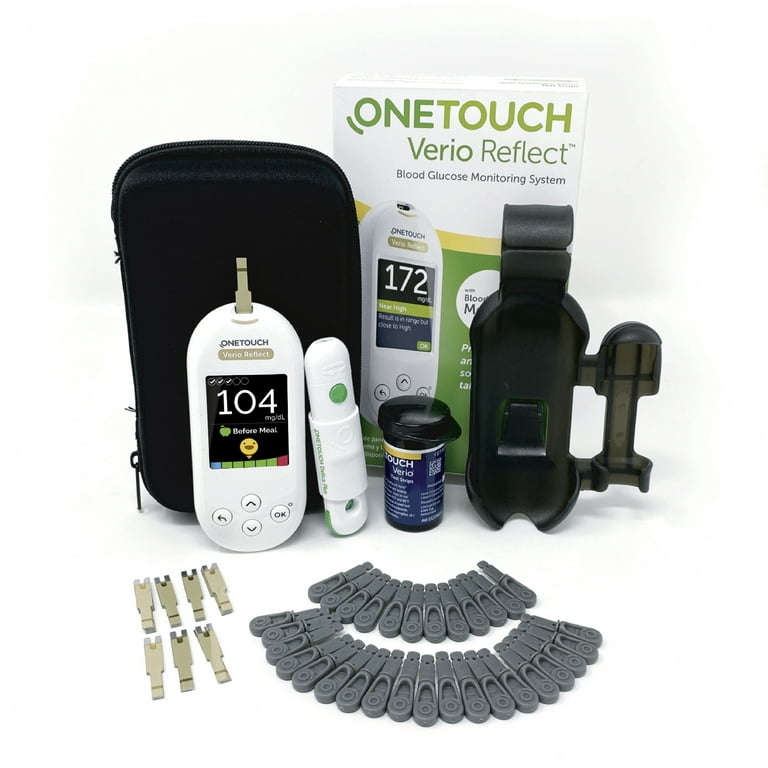 OneTouch Blood Sugar Test Kit  Includes OneTouch Verio Reflect