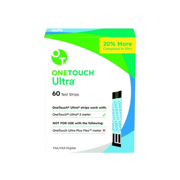 OneTouch Ultra 60ct Test Strips