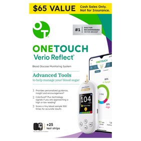 OneTouch Verio Reflect&reg; Value Blood Glucose Meter