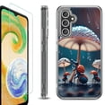 thumbnail image 1 of OneToughShield ® Case Compatible with Samsung Galaxy A25 5G, Shockproof Bumper Phone Case, with Tempered Glass Screen Protector - Ant n Mushroom, 1 of 4
