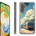 thumbnail image 1 of OneToughShield ® Case Compatible with Samsung Galaxy A25 5G, Shockproof Bumper Phone Case, with Tempered Glass Screen Protector - Kyoto Summer, 1 of 4