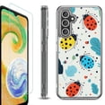 thumbnail image 1 of OneToughShield ® Case Compatible with Samsung Galaxy A25 5G, Shockproof Bumper Phone Case, with Tempered Glass Screen Protector - Ladybug Mix, 1 of 4