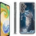 thumbnail image 1 of OneToughShield ® Case Compatible with Samsung Galaxy A25 5G, Shockproof Bumper Phone Case, with Tempered Glass Screen Protector - Snow Leopard, 1 of 4
