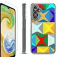 thumbnail image 1 of OneToughShield ® Case Compatible with Samsung Galaxy S24, Shockproof Bumper Phone Case, with Tempered Glass Screen Protector - Abstract Color, 1 of 4