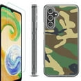 thumbnail image 1 of OneToughShield ® Case Compatible with Samsung Galaxy S24, Shockproof Bumper Phone Case, with Tempered Glass Screen Protector - Camo Green, 1 of 4