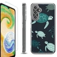 thumbnail image 1 of OneToughShield ® Case Compatible with Samsung Galaxy S24, Shockproof Bumper Phone Case, with Tempered Glass Screen Protector - Sea Turtle Mix, 1 of 4