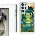 thumbnail image 1 of OneToughShield ® Case Compatible with Samsung Galaxy S24 Ultra, Shockproof Bumper Phone Case, with Tempered Glass Screen Protector - Frog Craft, 1 of 4