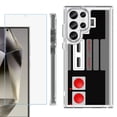 thumbnail image 1 of OneToughShield ® Case Compatible with Samsung Galaxy S24 Ultra, Shockproof Bumper Phone Case, with Tempered Glass Screen Protector - Game Controller, 1 of 4