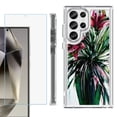 thumbnail image 1 of OneToughShield ® Case Compatible with Samsung Galaxy S24 Ultra, Shockproof Bumper Phone Case, with Tempered Glass Screen Protector - Lily, 1 of 4