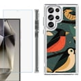 thumbnail image 1 of OneToughShield ® Case Compatible with Samsung Galaxy S24 Ultra, Shockproof Bumper Phone Case, with Tempered Glass Screen Protector - Songbird, 1 of 4