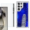 thumbnail image 1 of OneToughShield ® Case Compatible with Samsung Galaxy S24 Ultra, Shockproof Bumper Phone Case, with Tempered Glass Screen Protector - Tower of Pisa, 1 of 4