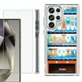thumbnail image 1 of OneToughShield ® Case Compatible with Samsung Galaxy S24 Ultra, Shockproof Bumper Phone Case, with Tempered Glass Screen Protector - Vending Machine, 1 of 4