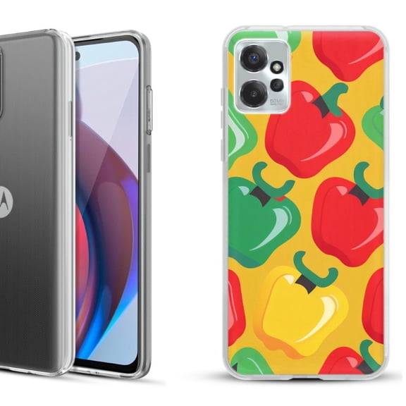 OneToughShield ® Compatible with Motorola Moto G Power 5G 2023 Fashion Phone Case - Bell Pepper