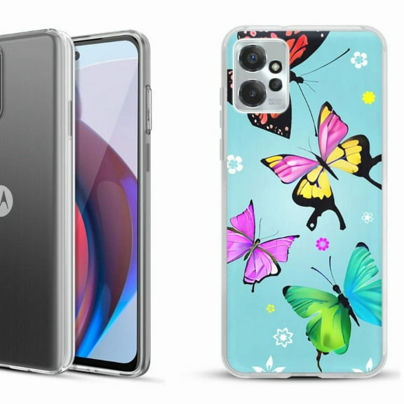 OneToughShield ® Compatible with Motorola Moto G Power 5G 2023 Fashion Phone Case - Butterfly