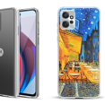 thumbnail image 1 of OneToughShield ® Compatible with Motorola Moto G Power 5G 2023 Fashion Phone Case - Cafe Terrace, 1 of 3