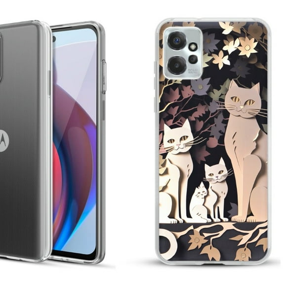 OneToughShield ® Compatible with Motorola Moto G Power 5G 2023 Fashion Phone Case - Cat Craft