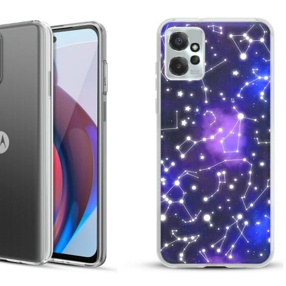 OneToughShield ® Compatible with Motorola Moto G Power 5G 2023 Fashion Phone Case - Constellations