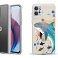 thumbnail image 1 of OneToughShield ® Compatible with Motorola Moto G Power 5G 2023 Fashion Phone Case - Dolphin Family, 1 of 3