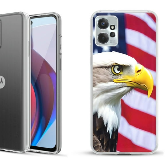 OneToughShield ® Compatible with Motorola Moto G Power 5G 2023 Fashion Phone Case - Eagle